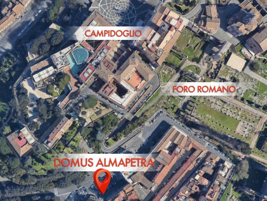 Apartamento Domus Almapetra Ai Fori Imperiali Roma Exterior foto